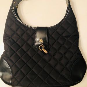 Burberry Nova Check Hobo Bag |Quilted Nylon|Authentic|Very Good Condition